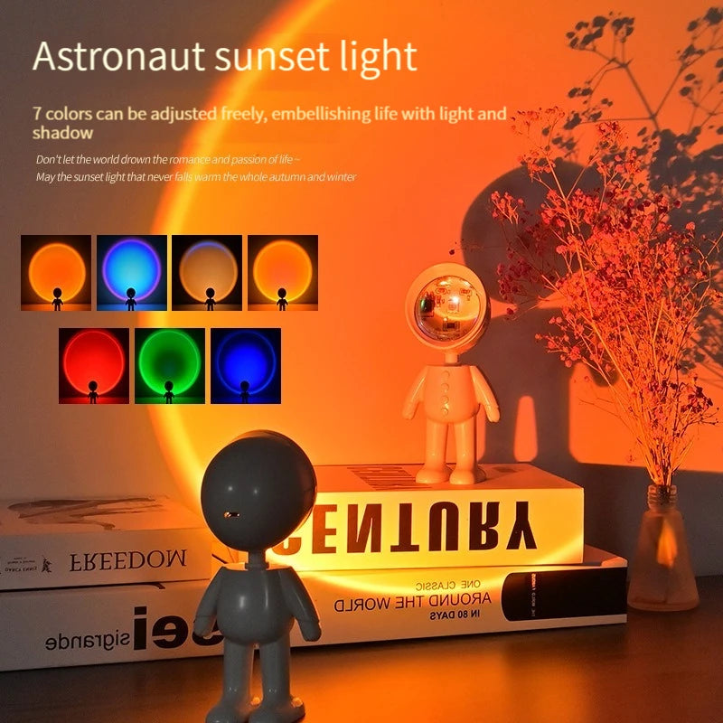 Sunset astronaut Light